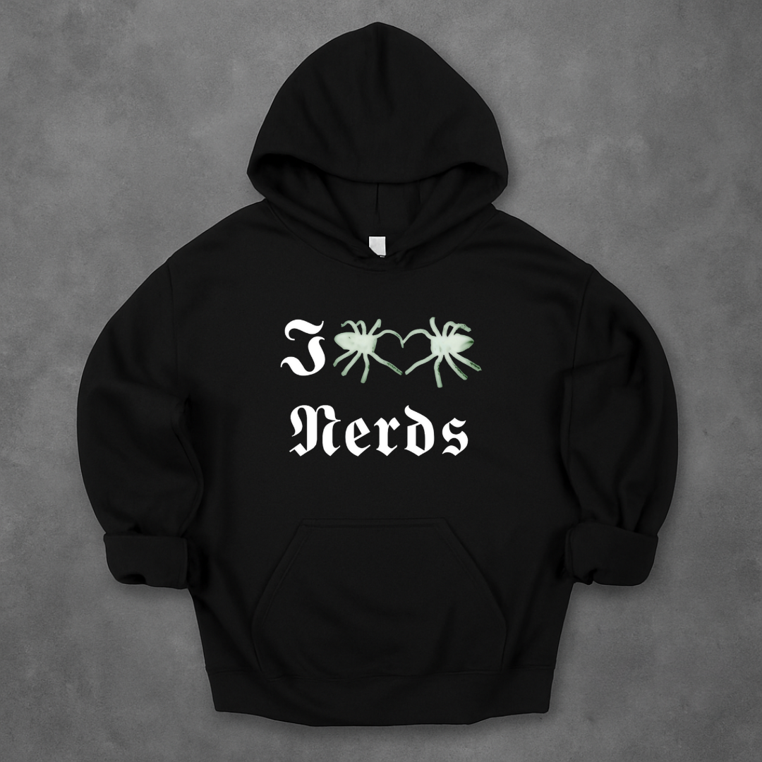 I Heart Nerds Hoodie