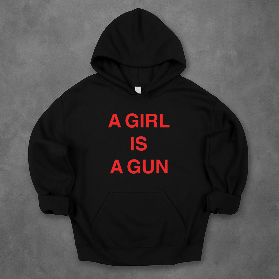 A Girl Is A Gun Hoodie