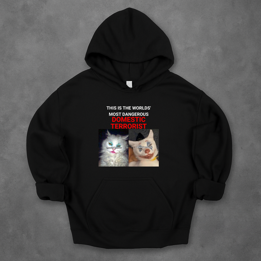 This Is The Worlds' Most Dangerous Domestic Terrorist Hoodie