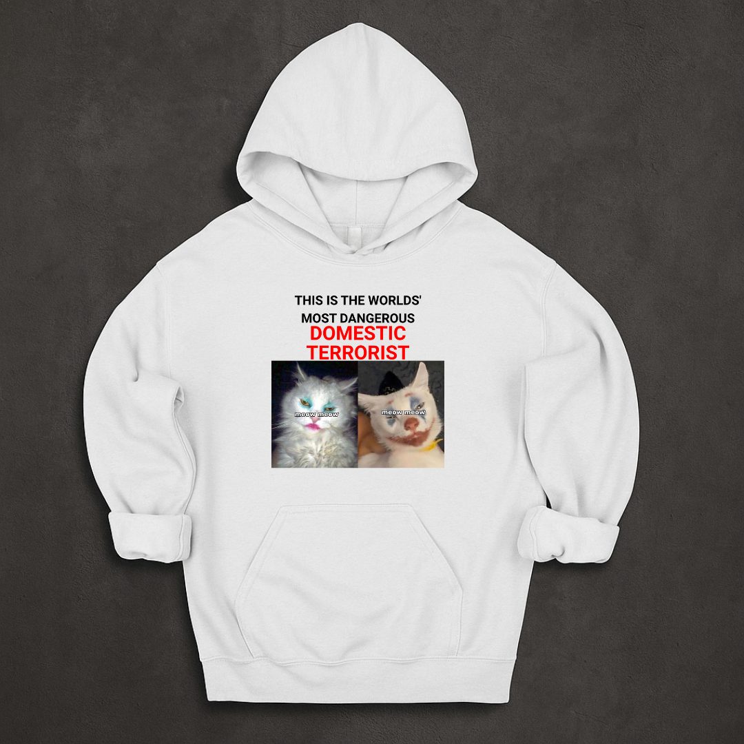 This Is The Worlds' Most Dangerous Domestic Terrorist Hoodie