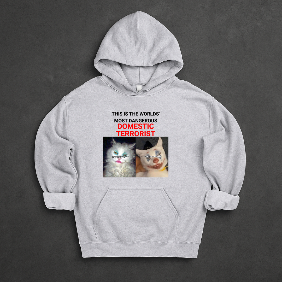 This Is The Worlds' Most Dangerous Domestic Terrorist Hoodie