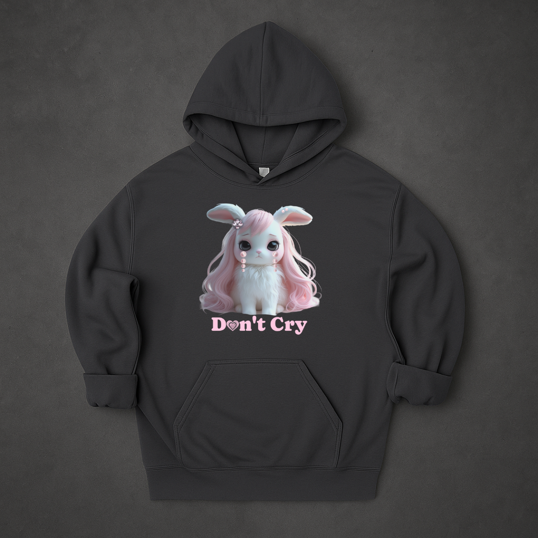 Don't Cry Bunny Hoodie