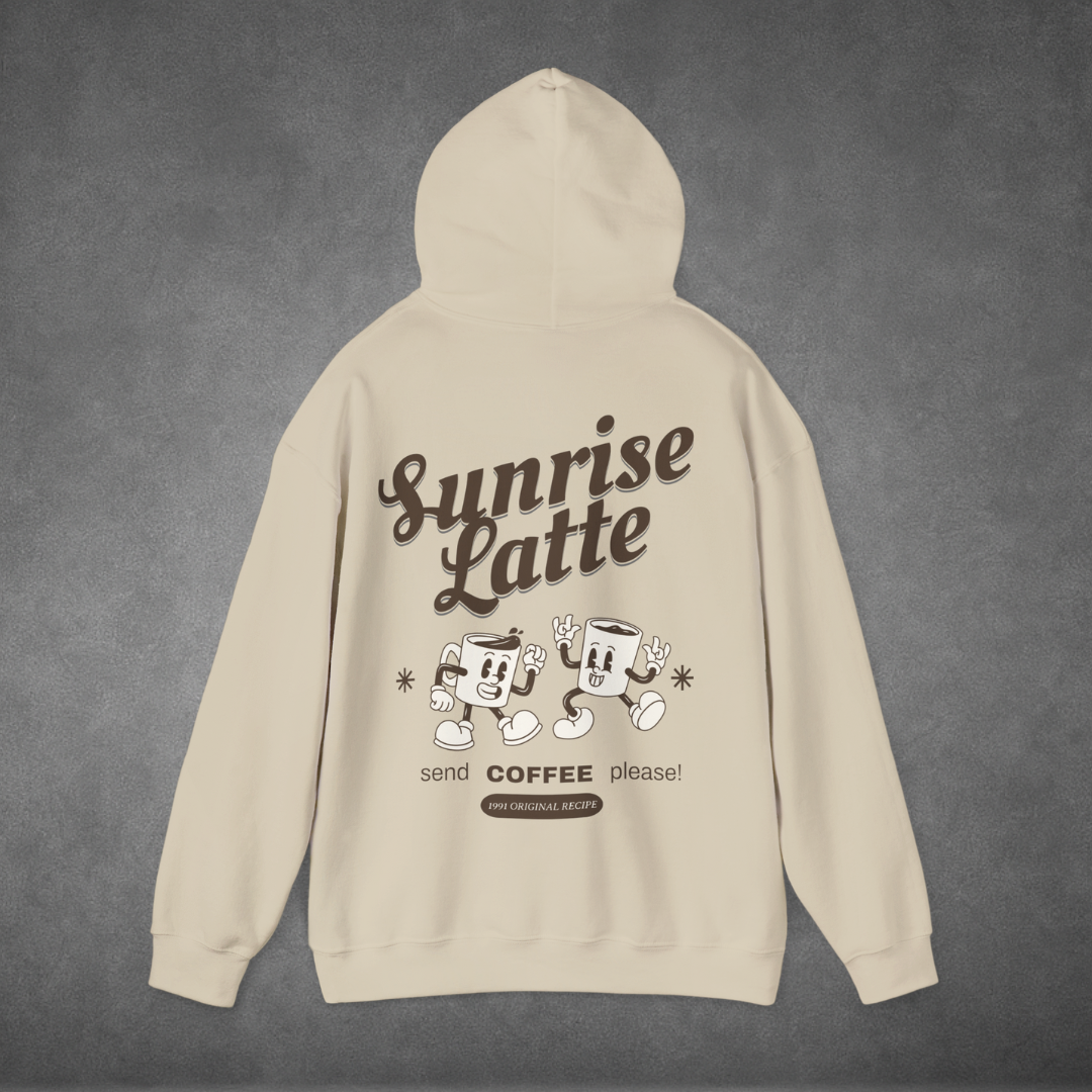 Sunrise Latte Coffee Hoodie