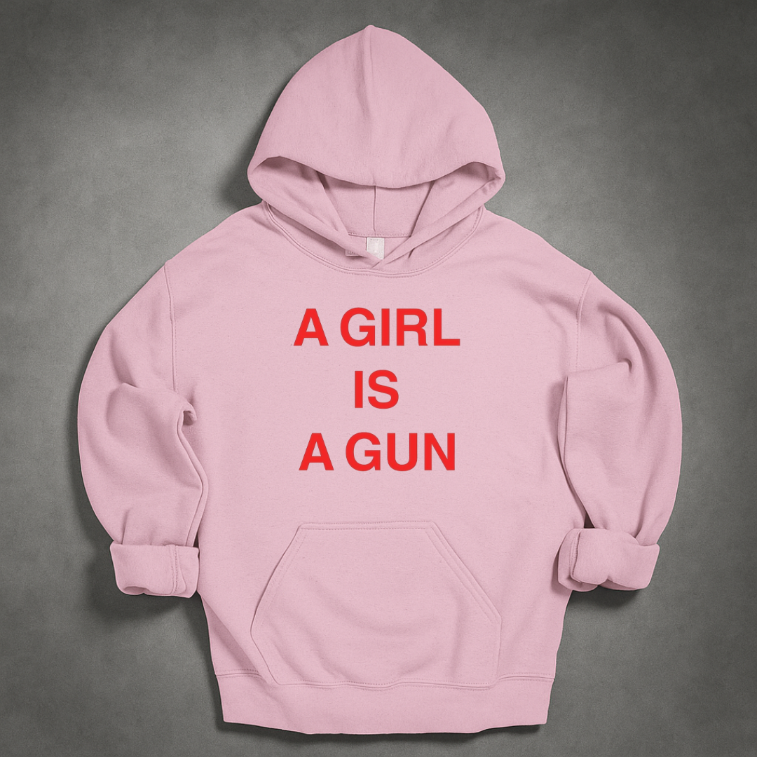 A Girl Is A Gun Hoodie