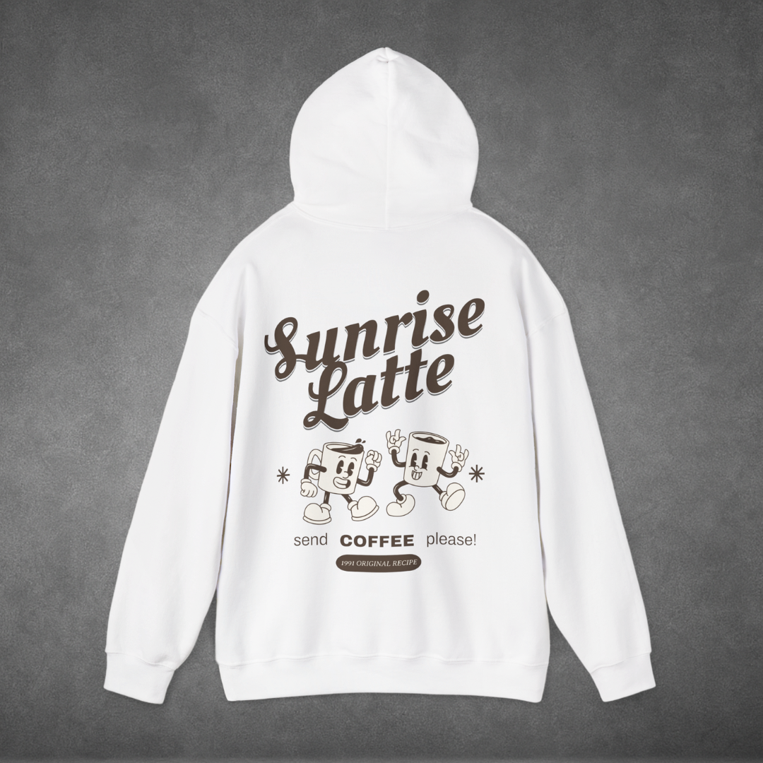 Sunrise Latte Coffee Hoodie