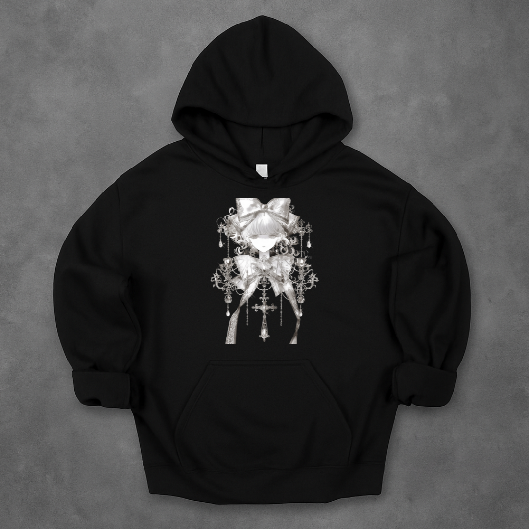 Gothic Dark Anime Girl Hoodie 2.0