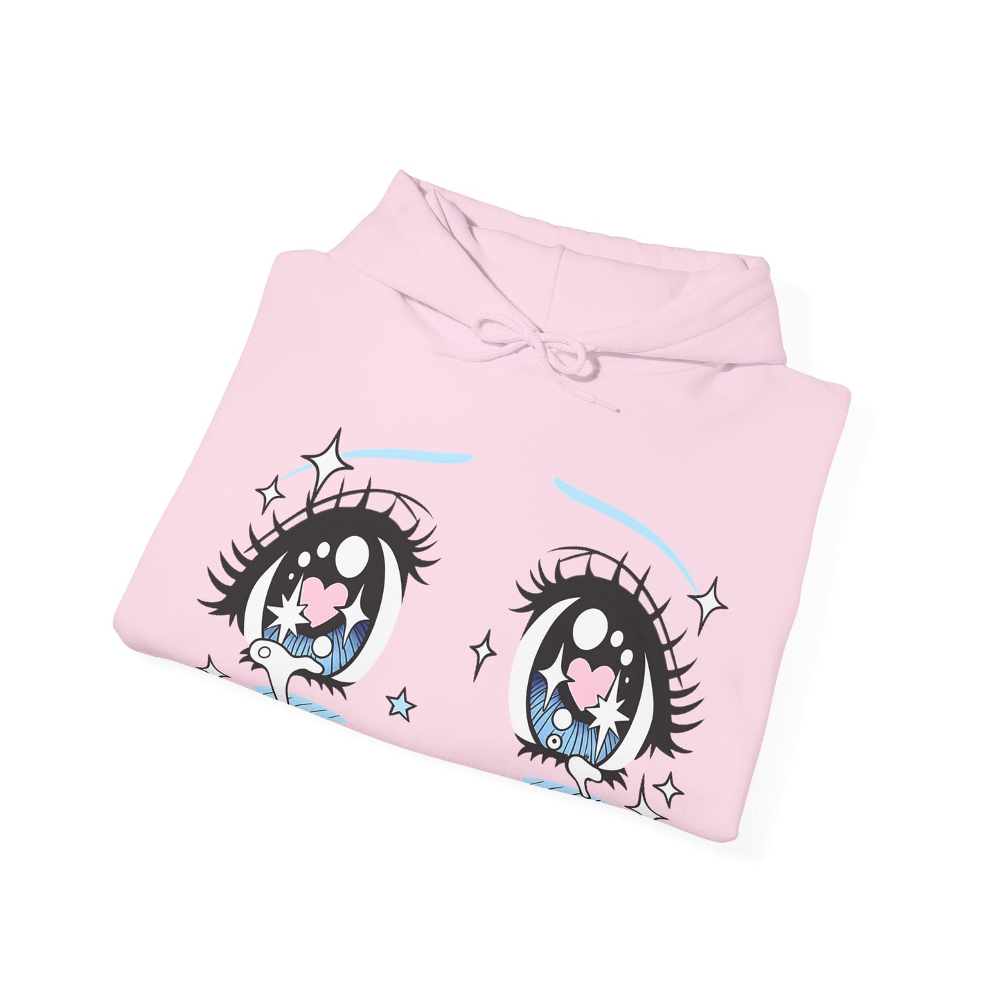 Anime Eyes Y2K Hoodie