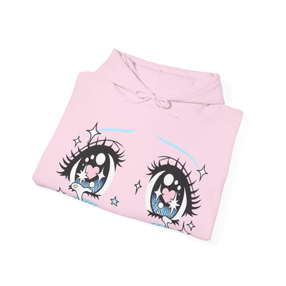 Anime Eyes Y2K Hoodie