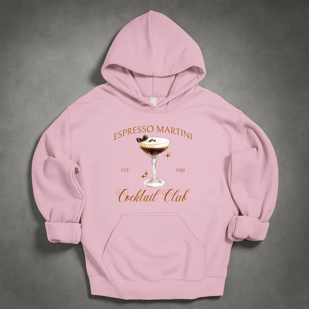 Espresso Martini Cocktail Club Hoodie