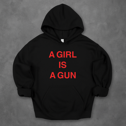A Girl Is A Gun Hoodie