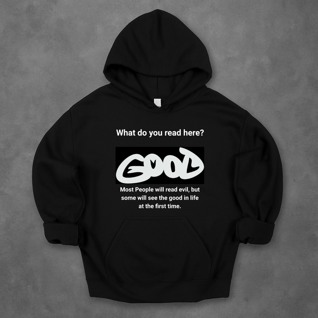 Good vs Evil Intelligence Test Hoodie