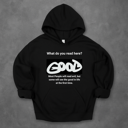 Good vs Evil Intelligence Test Hoodie