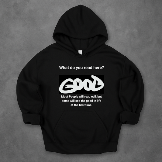 Good vs Evil Intelligence Test Hoodie