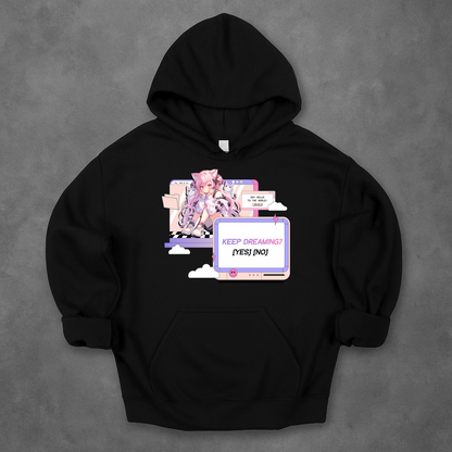 Keep Dreaming 80s Y2K Dreamcore Hoodie