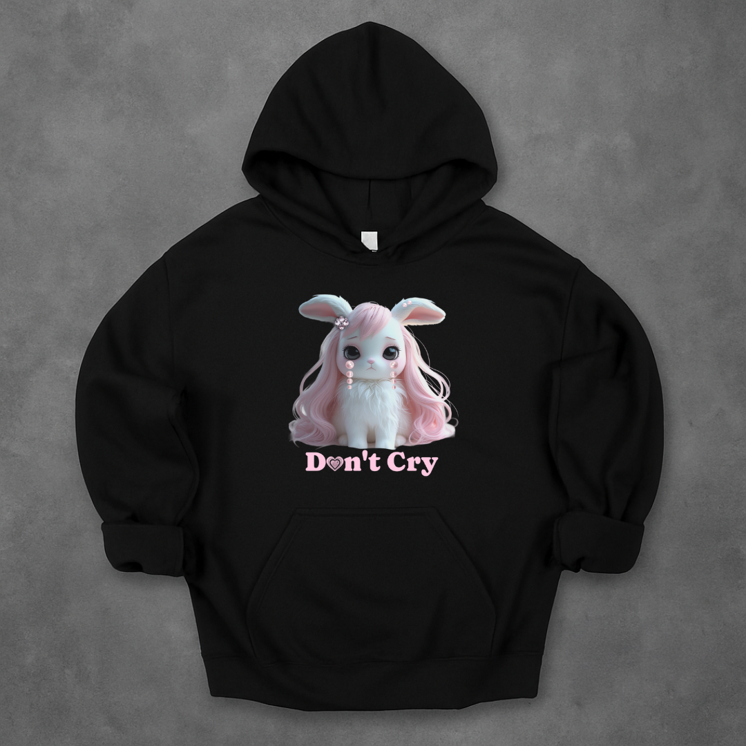Don't Cry Bunny Hoodie