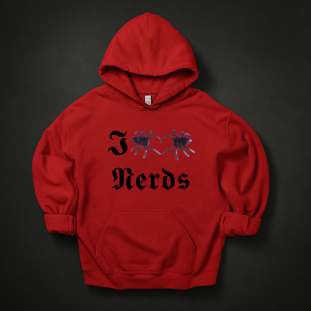 I Heart Nerds Hoodie
