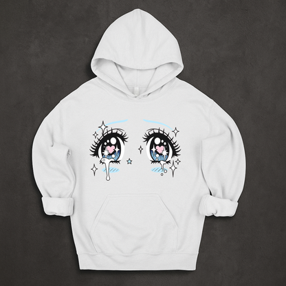 Anime Eyes Y2K Hoodie