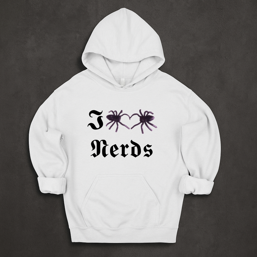 I Heart Nerds Hoodie
