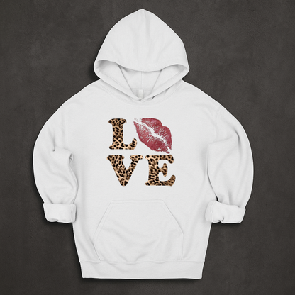 LOVE leopard Hoodie