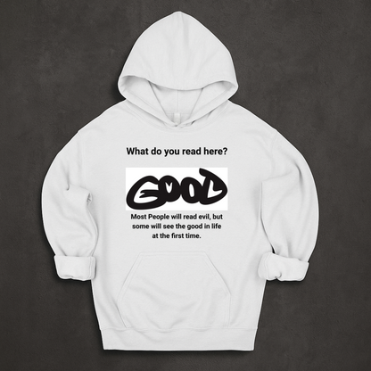 Good vs Evil Intelligence Test Hoodie
