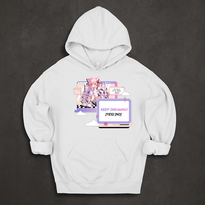Keep Dreaming 80s Y2K Dreamcore Hoodie