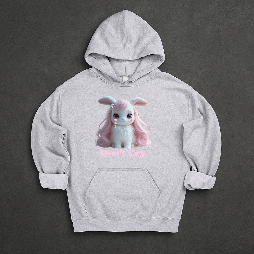 Don't Cry Bunny Hoodie