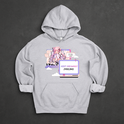 Keep Dreaming 80s Y2K Dreamcore Hoodie