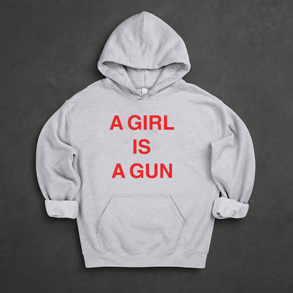 A Girl Is A Gun Hoodie