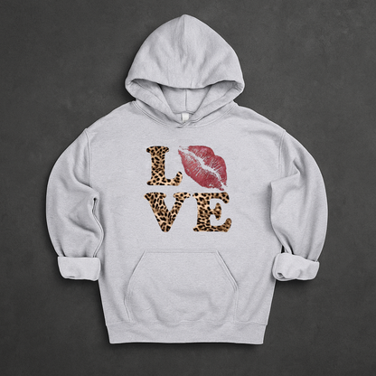 LOVE leopard Hoodie