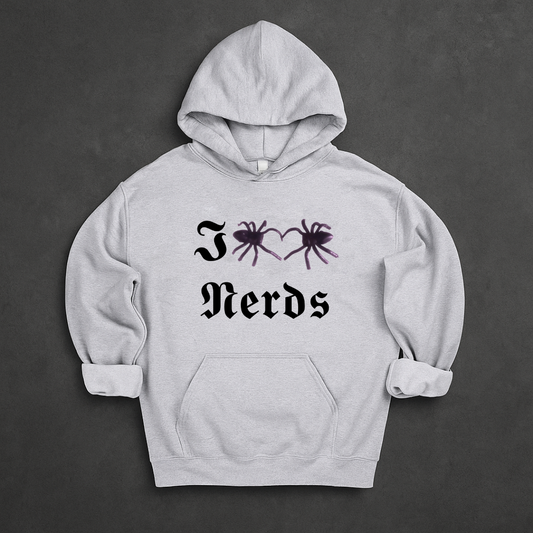 I Heart Nerds Hoodie