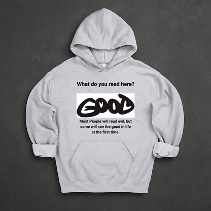 Good vs Evil Intelligence Test Hoodie