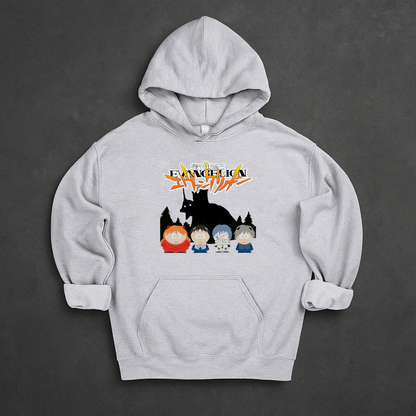 Neon Genesis Evangelion x South Park Hoodie