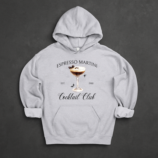 Espresso Martini Cocktail Club Hoodie