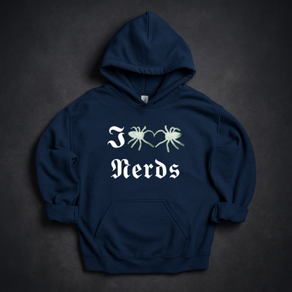 I Heart Nerds Hoodie