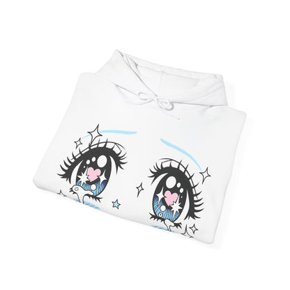 Anime Eyes Y2K Hoodie