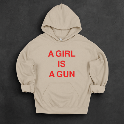 A Girl Is A Gun Hoodie