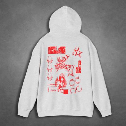 Biohazard Grungy Piercing  Hoodie