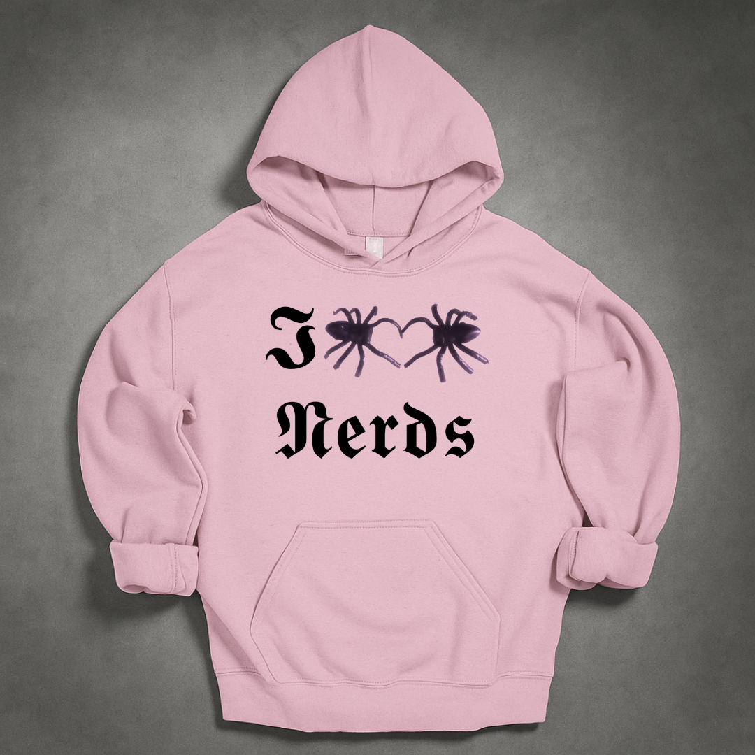 I Heart Nerds Hoodie