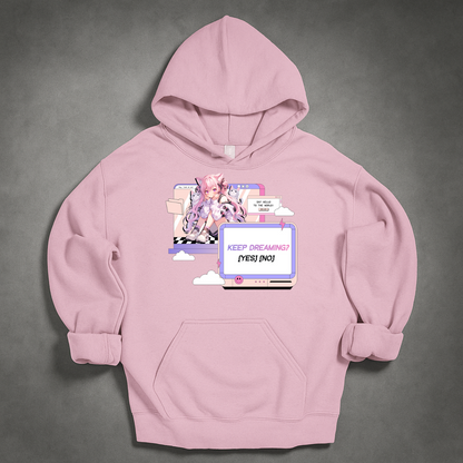 Keep Dreaming 80s Y2K Dreamcore Hoodie