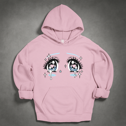 Anime Eyes Y2K Hoodie