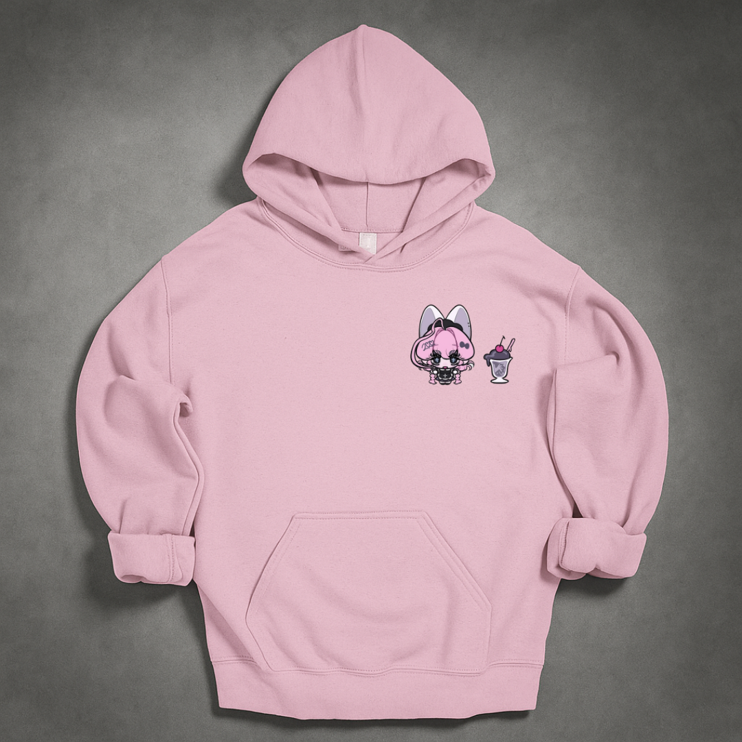 Cute Little Centipede With Bow Hoodie
