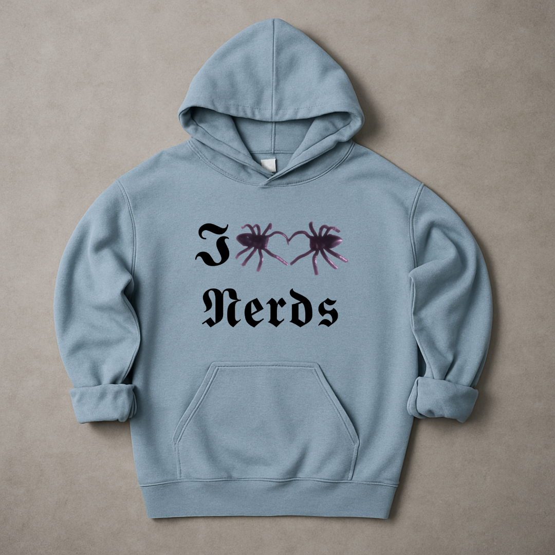 I Heart Nerds Hoodie