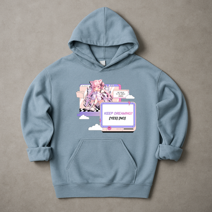 Keep Dreaming 80s Y2K Dreamcore Hoodie