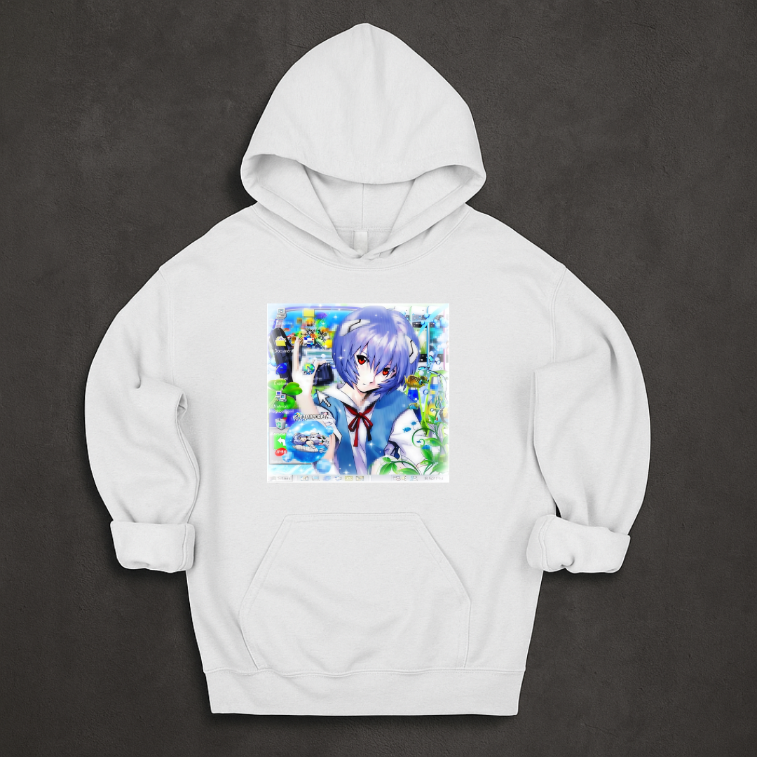 Glitch Core Rei Hoodie