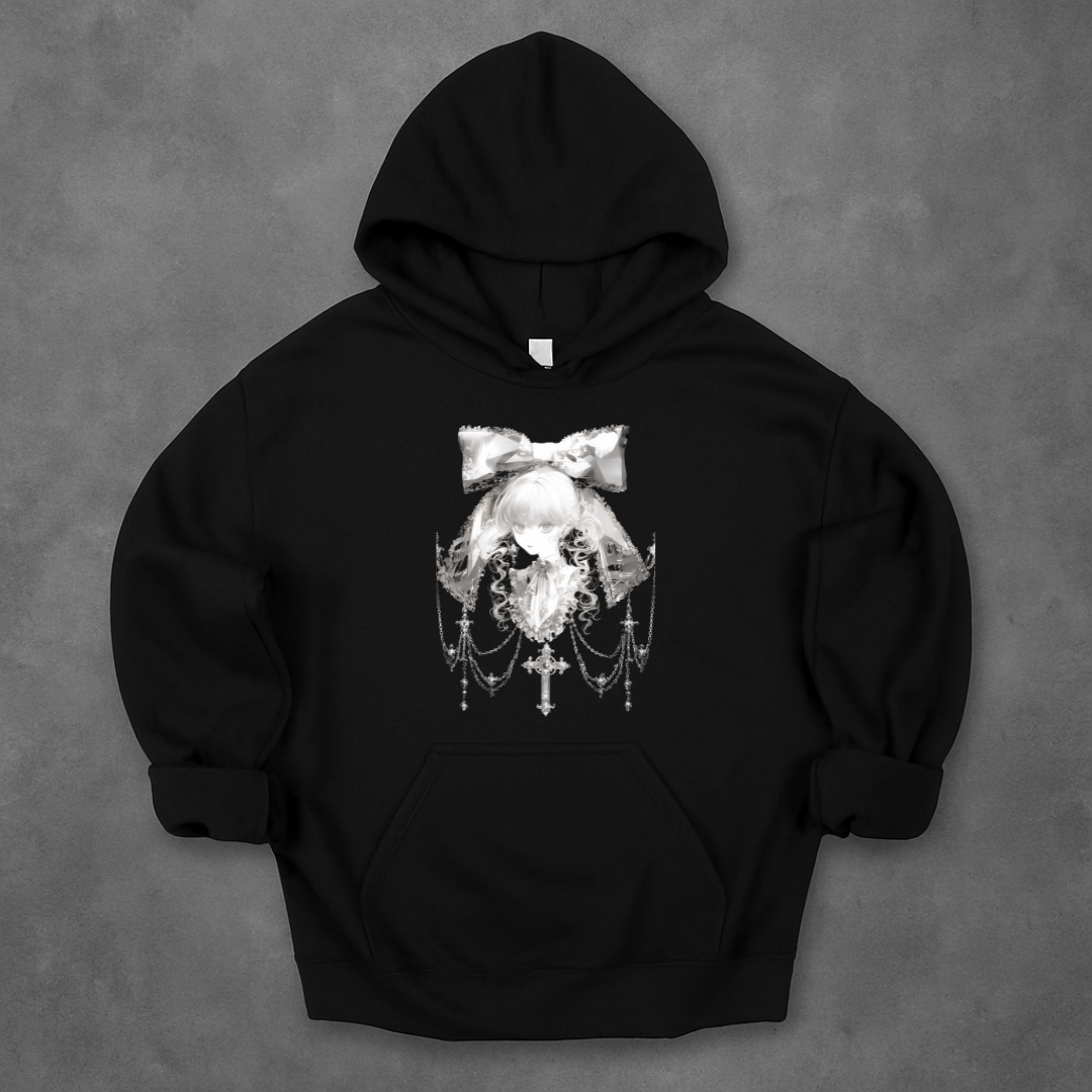 Gothic Dark Anime Girl Hoodie