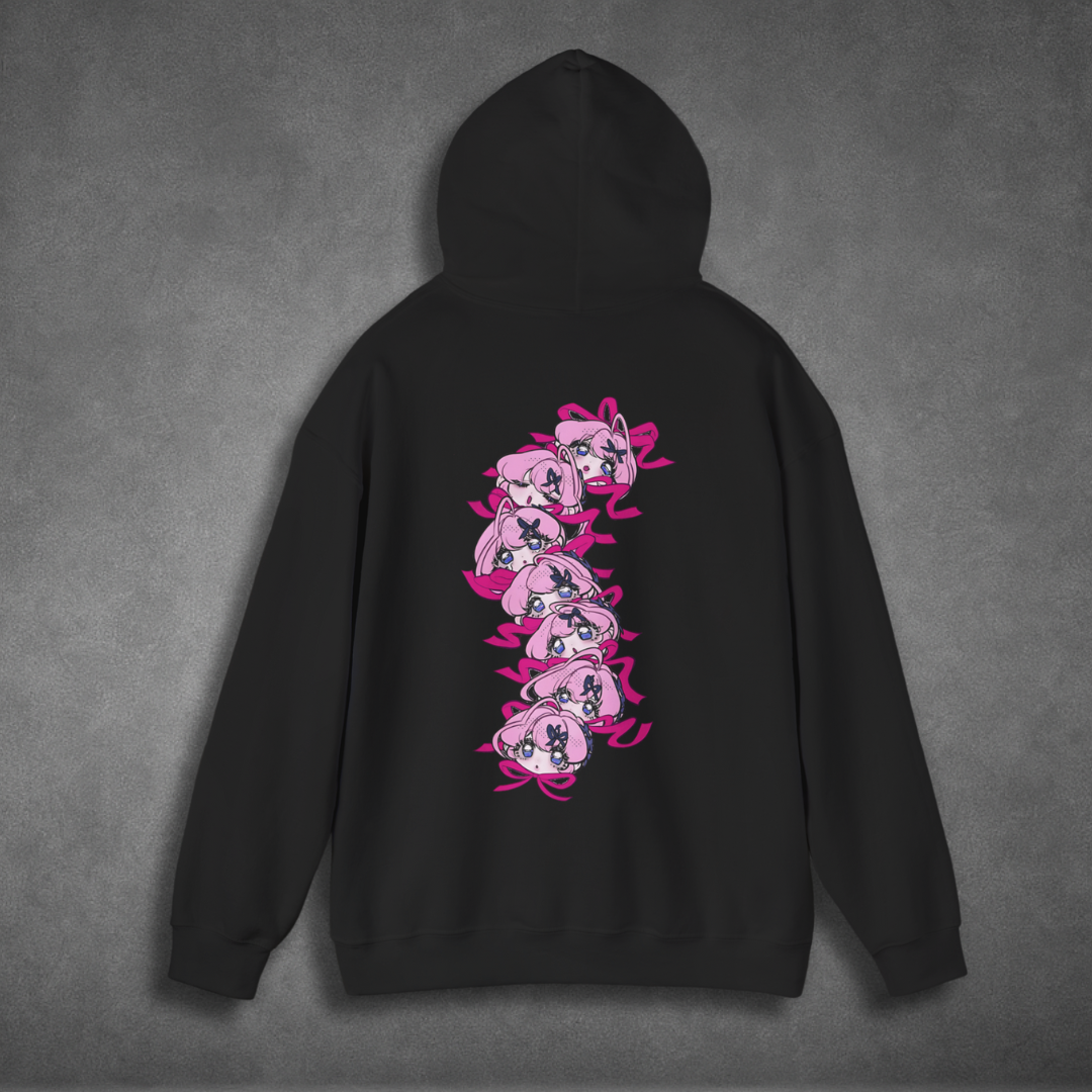 Cute Little Centipede With Bow Hoodie