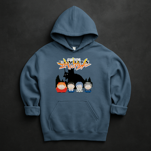Neon Genesis Evangelion x South Park Hoodie